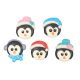 Christmas Penguins Sugar Pipings - Pack of 200