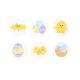 90 Handmade Sugar Decorations - Easter Collection 38mm