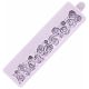 Karen Davies Elegant Piped Rose Border Silicone Mould