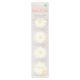 Daisy Cupcake Decorations by Baked with Love - Pack of 12