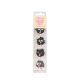 Baked with Love Cute Cat Sugar Cupcake Decorations - Pack of 96