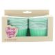 Aqua Baking Cups - Pack Of 24 - Boxed 6