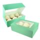 Cupcake Box - Brights Jade - 2 Pack