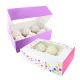 Cupcake Box - Confetti Pink - 2 Pack