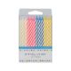 Candy Stripe Candles - Pack of 24