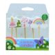 Candle - Fairy Garden - 6 Pieces - 70mm - Bamboo Pick