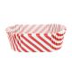 Greaseproof Loaf Liner - Stripe Design, 1lb (Bulk)
