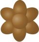 Sugarflair Paste Colours - Spectral Chestnut - 25g