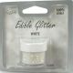Edible Round Glitter White RP 5g