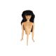 Brown Teen Girl Doll With Pick