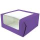 Box Cake Square Brights Purple - 10 x 5