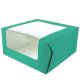 Box Cake Square Brights Jade - 10 x 5