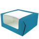 Box Cake Square Brights Teal - 10 x 5
