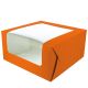 Box Cake Square Brights Tangerine - 10 x 5