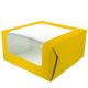 Box Cake Square Brights Sunflower - 10 x 5
