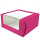 Box Cake Square Brights Pink - 10 x 5