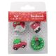 Culpitt Sugar Decorations - 12 Christmas Gems - Single