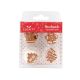 Sugar Decorations - Piping Gingerbread Village (12 pieces)