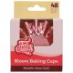 FunCakes Metallic Rose Gold Bloom Baking Cases - Pack of 48