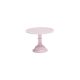 Mosser Baby Pink - 12 Inch Glazed Milk Glass Cake Stand