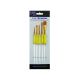 Set of 5 Craft Paint Brushes