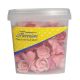 Red Fruit Flavour Pink Wafer Roses - Pack of 72