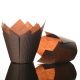 Dark Brown Tulip Cupcake/Muffin Wraps - Pack of 50