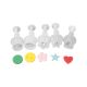 Cake Star Mini Plunger Cutter Set - 5 pieces