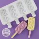 Cake Popsicle Geometric Mould