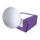 Box Bowl Brights Purple & Board Silver 254mm (10
