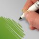 Rainbow Dust - Leaf Green - Double-ended Cake Craft Pen 5g