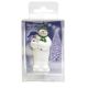 Anniversary House The Snowman Holding The Snowdog Resin Topper
