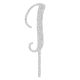 Make A Wish Silver Glitter - Letter J Acrylic Cake Topper