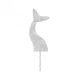 Make A Wish Silver Glitter - Mermaid Tail Acrylic Cake Topper