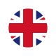 Union Jack Cupcake Toppers Edible Image 48 Pack 1.25 Inch
