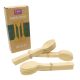 Bamboo Cutlery - Spoons Pk/30 - Biodegradable Bamboo Spoon Set