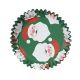 Cupcake Cases Foil Lined - Christmas Santa Pk/30