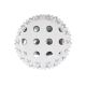 Cupcake Cases Foil Lined - Silver Foil Polka Dots Pk/30