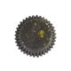 Cupcake Cases Foil Lined â€“ Black & Gold Flecks Pk/30