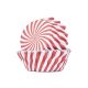 Cupcake Cases Foil Lined - Christmas Candy Cane Pk/30