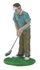 Figurine Resin Male Golfer - Pack of 24