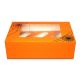 Cobweb Design Satin Cupcake Box - Holds 6