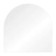 Clear Rainbow Ganache Plate 5 Inch Pack of 2