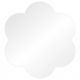 Clear Scallop Style 1 Ganache Plate 11 Inch Pack of 2