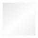 14 Inch Square White Acrylic Ganache Plates Set of 2