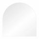 13 Inch White Rainbow Ganache Plates Set of 2