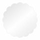 14 Inch Ganache Plate White Scollop Style 2 Set of 2
