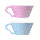 Pink & Blue Teacup Cupcake Wrappers - 24 pack (6 Sheets) by Simply Making