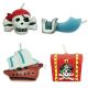 Candles - Pirates Set of 4 (48mm / 1.9â€)