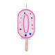 Candles - Pink Numeral 0 (64mm / 2.5